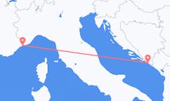 Flyreiser fra Dubrovnik, Kroatia til Monaco, Monaco