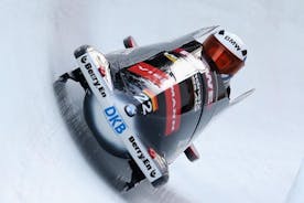 Latvia Bobsleigh and luge track ride experience 