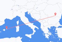 Flyreiser fra Mahon, til București