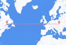 Flyrejser fra Sept-Îles, Canada til Rzeszow, Polen