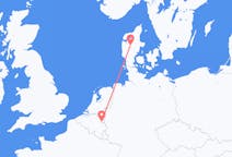 Flights from Maastricht, the Netherlands to Karup, Denmark