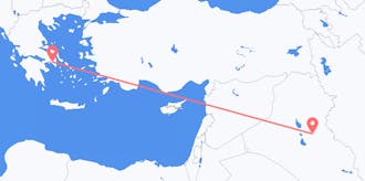 Flyrejser fra Irak til Grækenland