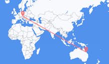 Flyrejser fra Mackay, Australien til Linz, Østrig
