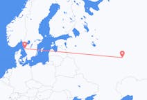 Flyrejser fra Kasan, Rusland til Göteborg, Sverige
