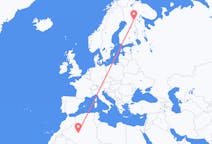 Flights from Adrar, Algeria to Kuusamo, Finland