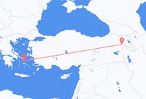 Vols depuis la ville de Mykonos vers la ville d'Iğdır