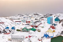 Vuelos de Maniitsoq, Groenlandia a Europa