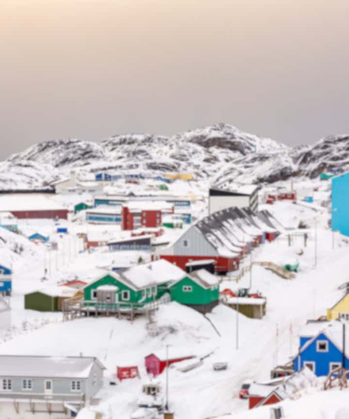 Flyreiser fra Maniitsoq, Grønland til Europa