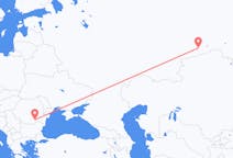 Fly fra Kurgan, Kurgan Oblast til București