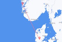 Flights from Stord to Billund