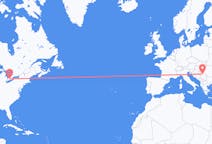 Flyg från London, Kanada till Belgrad, Serbien
