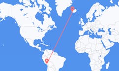 Flights from Arequipa, Peru to Reykjavik, Iceland