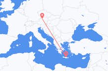 Flights from Heraklion to Linz
