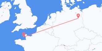 Flyrejser fra Jersey til Tyskland
