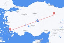 Flights from Sivas, Turkey to Bodrum, Turkey