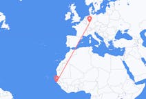 Flyreiser fra Cap Skiring, Senegal til Frankfurt, Tyskland