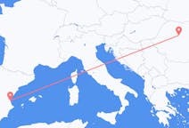 从Targu Mures飞往巴倫西亞的航班