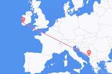 Flyreiser fra Killorglin, Irland til Podgorica, Montenegro