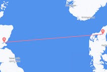 Flights from Dundee, the United Kingdom to Aalborg, Denmark