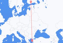 เที่ยวบิน จาก เฮลซิงกิ, ฟินแลนด์ ไปยัง ชิออส, กรีซ