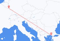 Vluchten van Luxemburg, Luxemburg naar Alexandroupolis, Griekenland