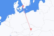 Vluchten van Bratislava naar Malmö