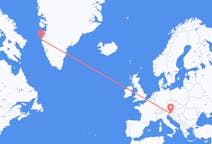 Flights from Ljubljana, Slovenia to Sisimiut, Greenland