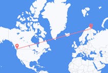 Flyrejser fra Vancouver til Kirkenes