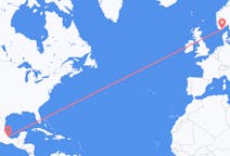 Flyreiser fra Veracruz, Mexico til Kristiansand, Norge