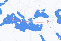 Flights from Cagliari, Italy to Mardin, Turkey