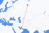 Flights from Dubai, United Arab Emirates to Khanty-Mansiysk, Russia