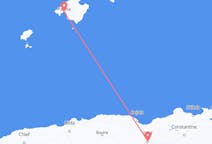 Flights from Sétif, Algeria to Palma de Mallorca, Spain