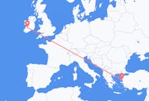 Flyreiser fra Shannon, til Mytilene