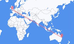 Flyreiser fra Sunshine Coast Region, Australia til Bournemouth, England