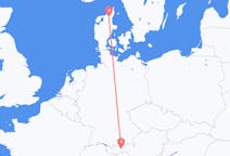 Flights from Aalborg, Denmark to Innsbruck, Austria