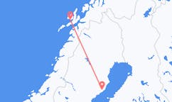 Fly fra Stokmarknes til Umeå