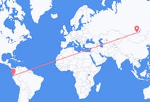 Flights from Guayaquil, Ecuador to Irkutsk, Russia