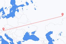 Flights from Chelyabinsk, Russia to Innsbruck, Austria