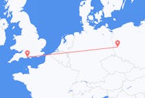 Flights from Zielona Góra, Poland to Bournemouth, the United Kingdom