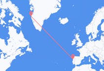 Flyreiser fra Porto, Portugal til Sisimiut, Grønland