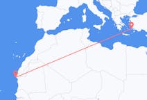 Flights from Nouadhibou, Mauritania to Kalymnos, Greece