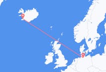Flyreiser fra Hamburg, til Reykjavík