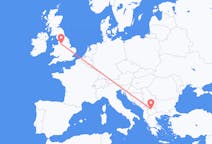 Flyrejser fra Manchester til Skopje