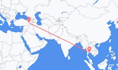 出发地 泰国出发地 芭達亞目的地 土耳其Mus的航班