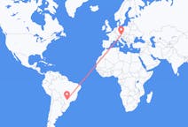 Flyreiser fra Presidente Prudente, São Paulo, Brasil til Salzburg, Østerrike