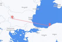 Flyreiser fra Zonguldak, til Sofia