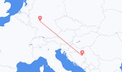 Flyreiser fra Tuzla, Bosnia-Hercegovina til Frankfurt, Tyskland