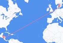 Flights from Managua to Copenhagen