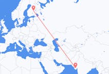 Flights from Rajkot, India to Kuopio, Finland