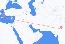 Flyg från Jaipur, Indien till Sitia, Grekland